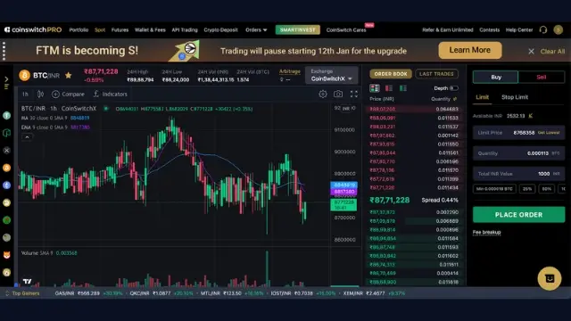 CoinSwitch Trading Features Futures, Leverage, and API Integration