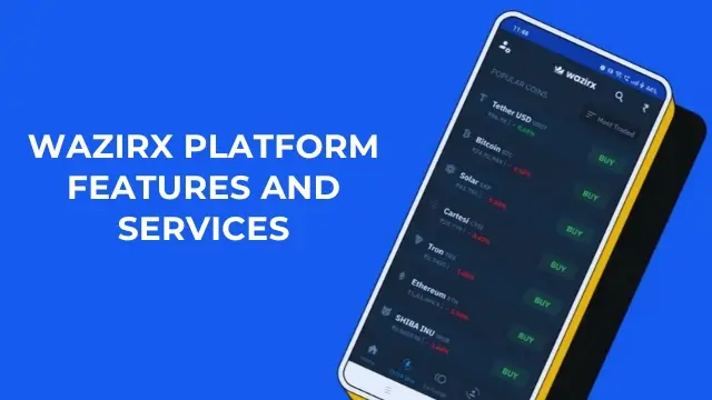 WazirX Platform Features and Services