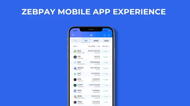 ZebPay Mobile App Experience