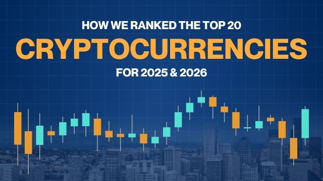 How We Ranked the Top 20 Cryptocurrencies for 2025 & 2026