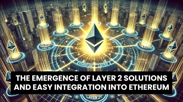 the emergence of layer 2 solutions and easy integration into ethereum